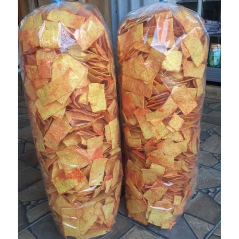 

Keripik Opak Singkong Utuh Balado/Keripik Opak Balado gurih renyah empuk
