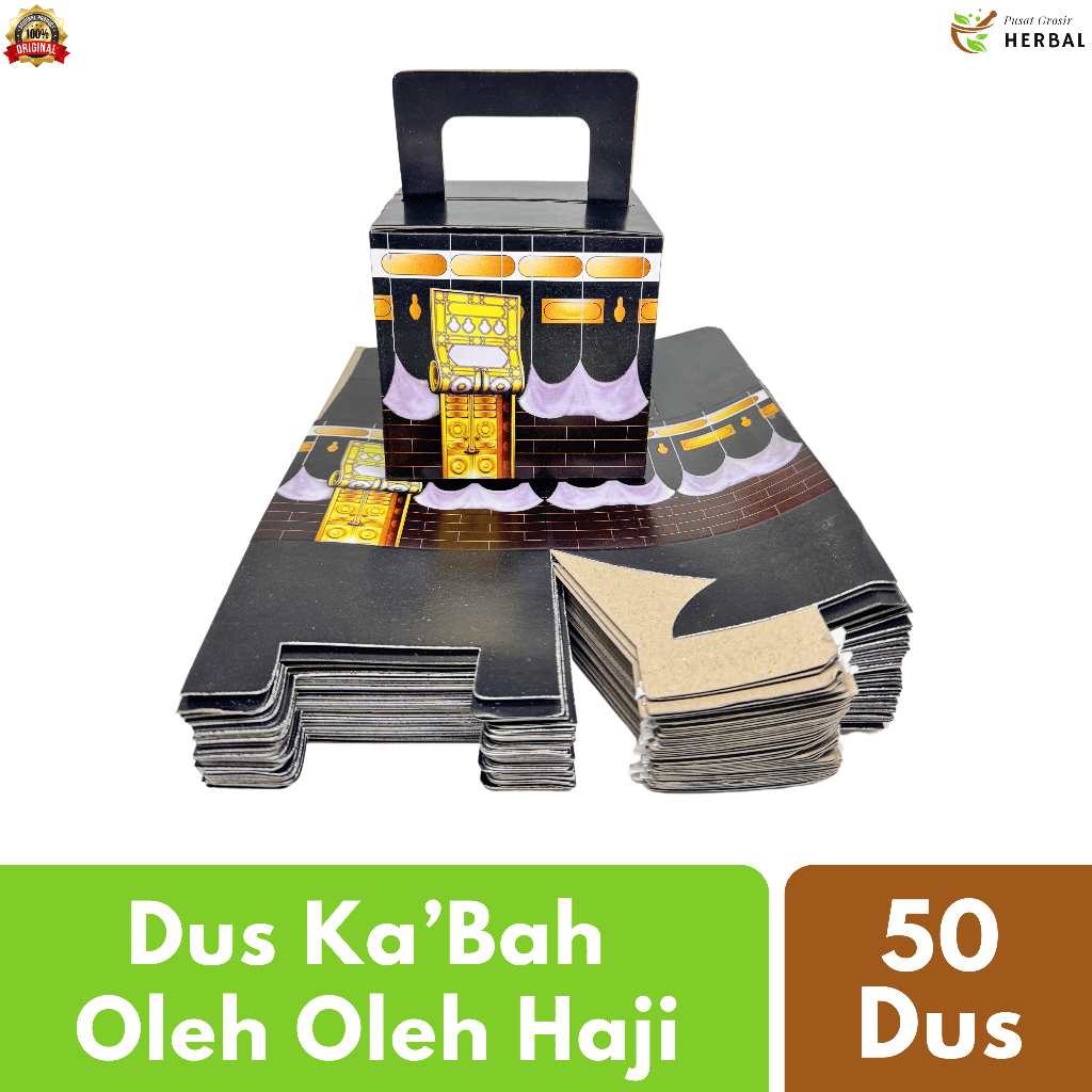 

Dus Kotak Tali & Kabah Box Kemasan Packing Tempat Paket Oleh Oleh Haji dan Oleh2 Umroh Grosir 50 Pcs