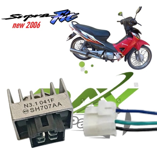 Kiprok Regulator Supra X Fit NEW Supra fit 2006 + Soket Kiprok