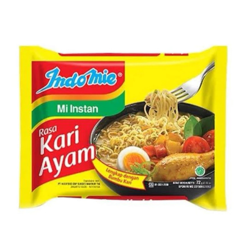 

INDOMIE MIE KARI AYAM 72 GR