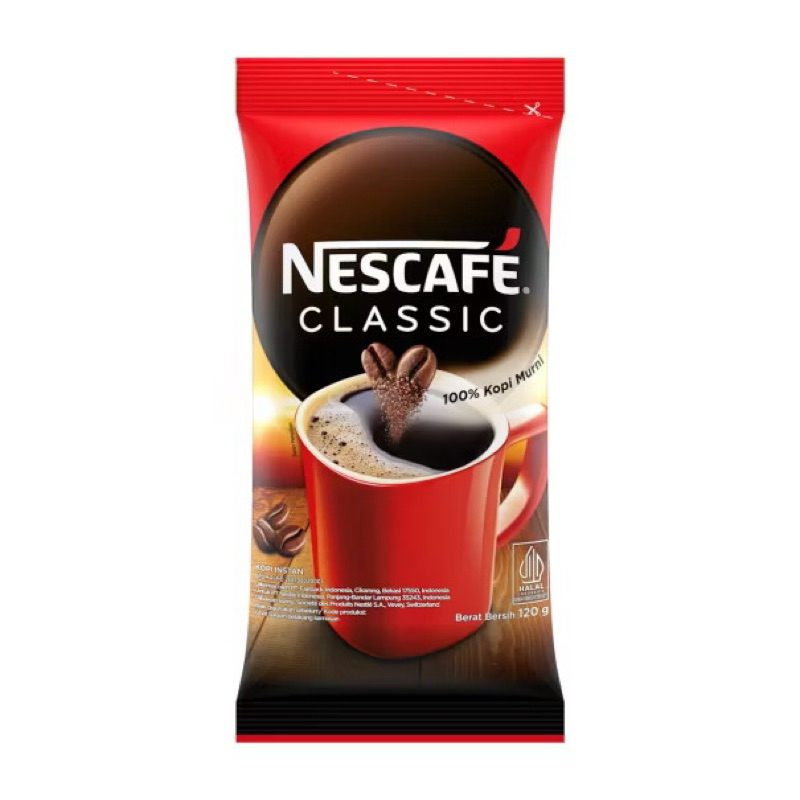

Nescafe Classic Kopi 120g DUS (isi 48pcs)