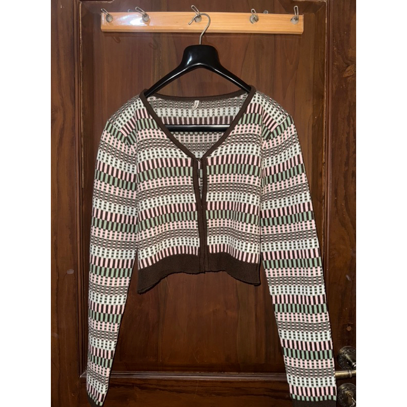 Cardigan color box & Blazer h&m & Stranger things pull and bear