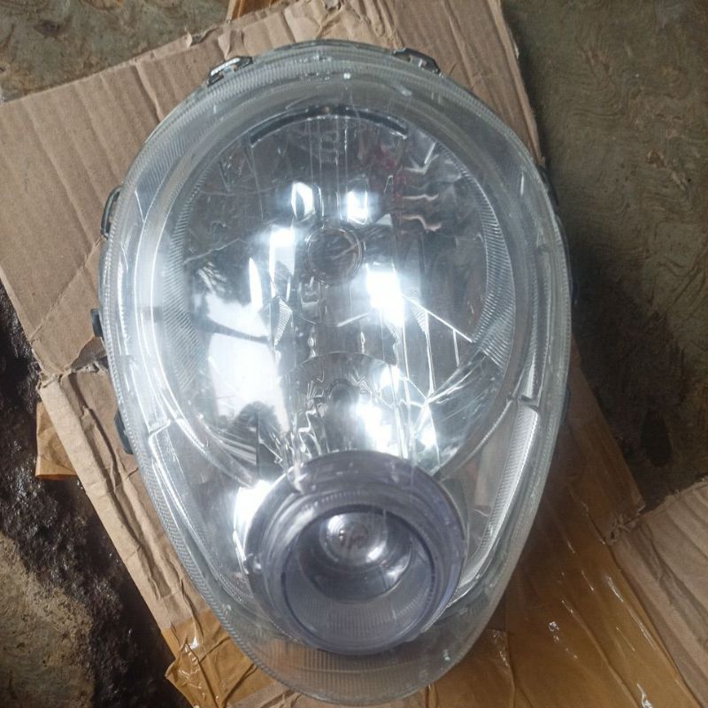Reflektor Lampu Depan Scoopy karbu original