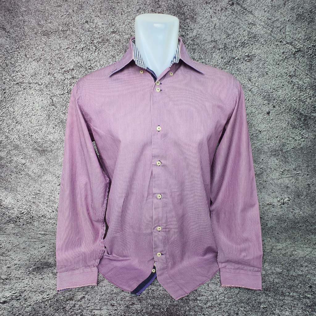 Baju Kemeja Panjang ZARA MAN - Size M / Lebar 52 cm - Original - Second