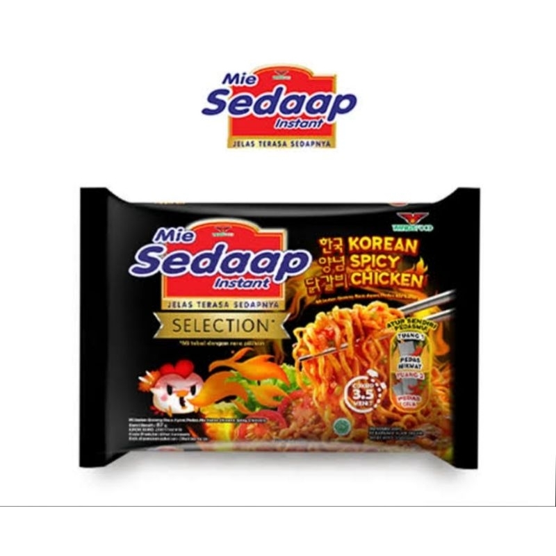 

mie sedaap korean spicy chicken isi 3 bks