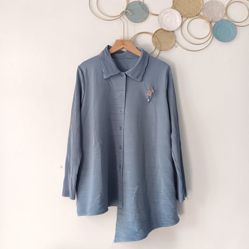 Zalfa Galeri - Nadi Atasan Pleats Premium
