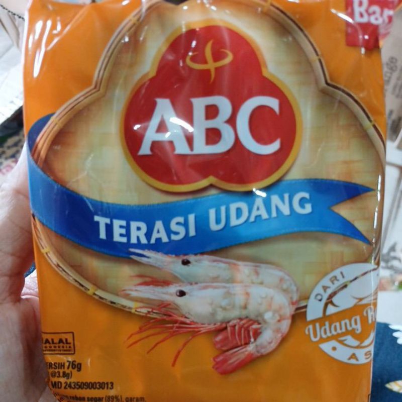 

TERASI UDANG abc ISI 20