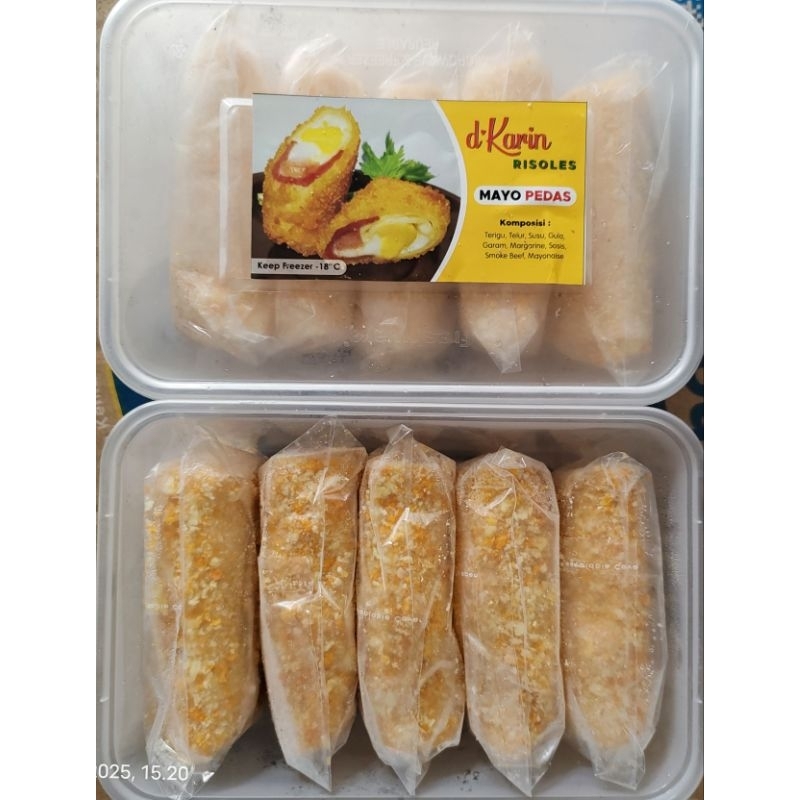 

Risoles Mayonaise Pedas Isi 5pcs - D Karin