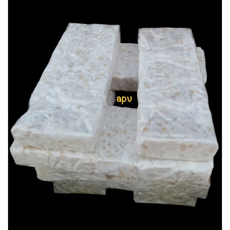 tempe daun/tempe plastik