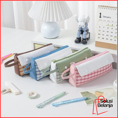 

Tas Serbaguna Tempat Pensil Pen/Pouch Make Up Kotak Pensil Stationery Y3507