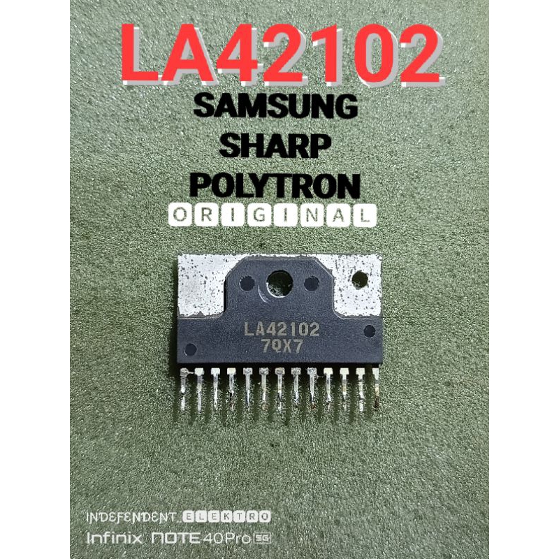 ic LA42102  la42102 LA42102 original sharp samsung polytron lg   ic La42102 original