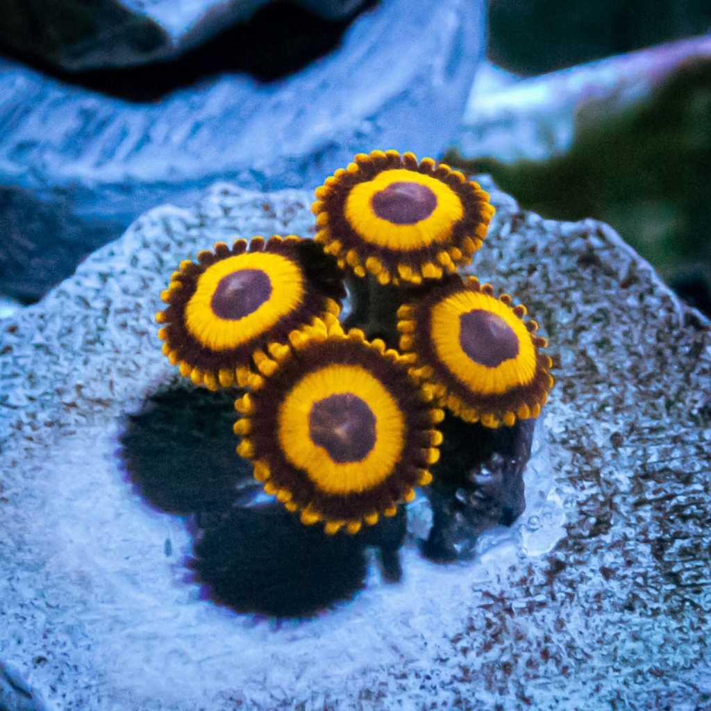 Zoanthid LA Lakers Frag Zoa