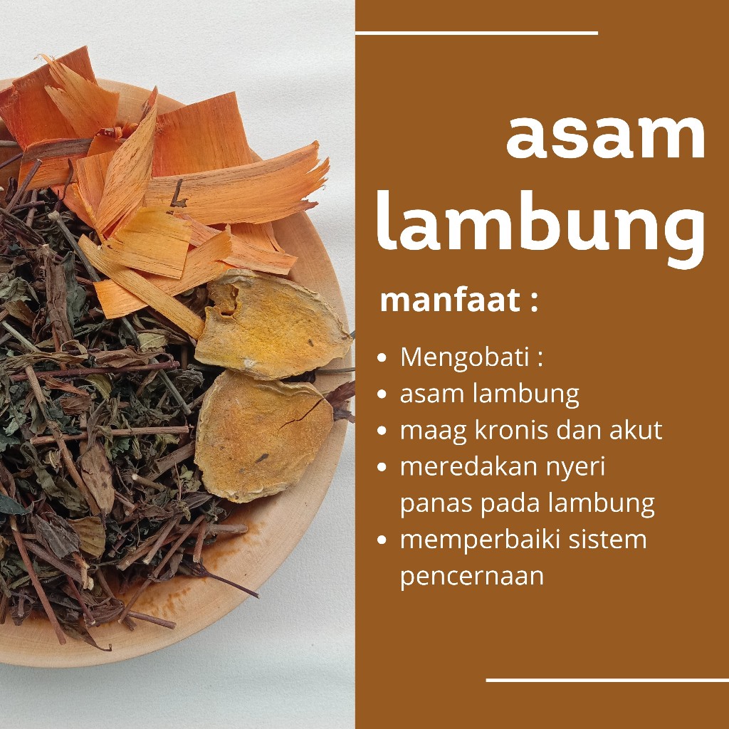

JAMU TRADISIONAL REMPAH HERBAL ALAMI UNTUK MENGOBATI ASAM LAMBUNG