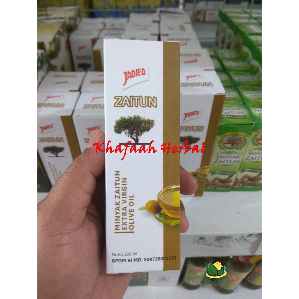 

JADIED ZAITUN 100ml Minyak Zaitun Extra Virgin Oil Jadied Zaitun Extra Virgin Olive Oil