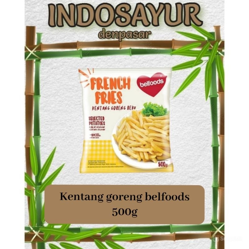 

Kentang goreng beku Belfoods _ INDOSAYUR