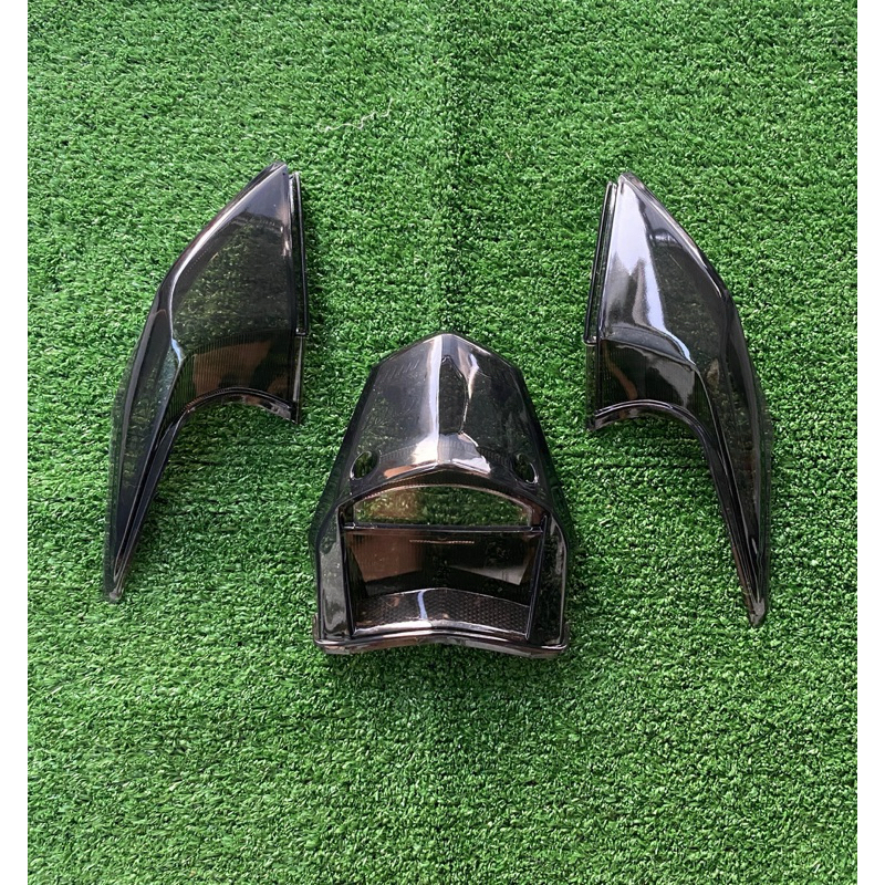 MIKA LAMPU STOP BELAKANG BEAT KARBU kaca lampu stop beat karbu set sein