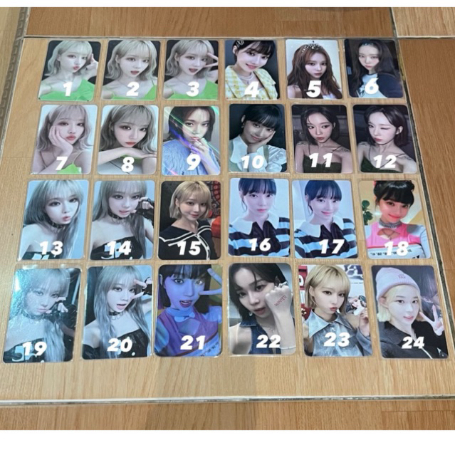 clearance sell photocard official aespa winter sgs mumo savage antique mirror