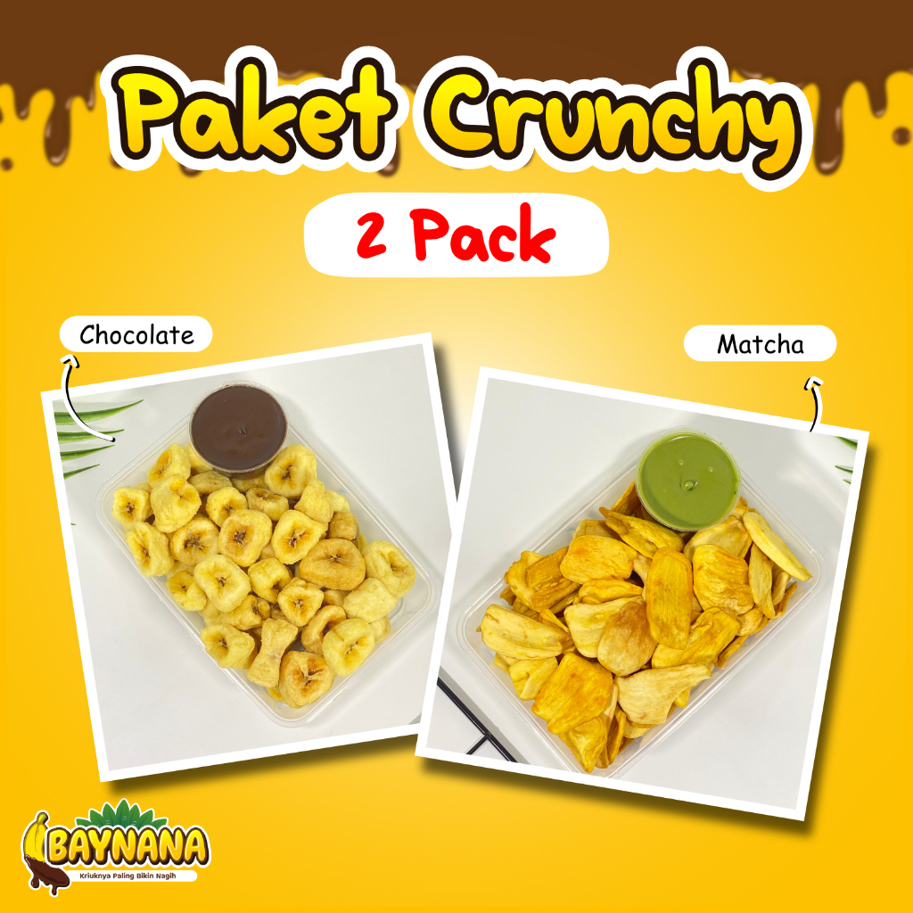 

BAYNANA - Pisang X Nangka Crunchy Paket Hemat Gedhang Gendhut 2 pax