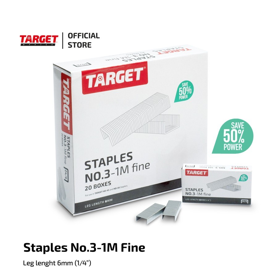 

TBMO (ECER) REFILL STAPLES TARGET NO.24/6 - NMA