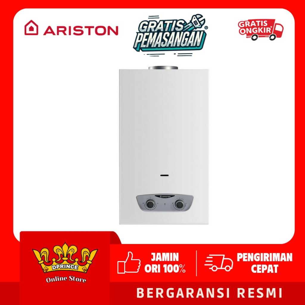 ARISTON Water Heater Gas 10 Liter / 5 Liter Fast R