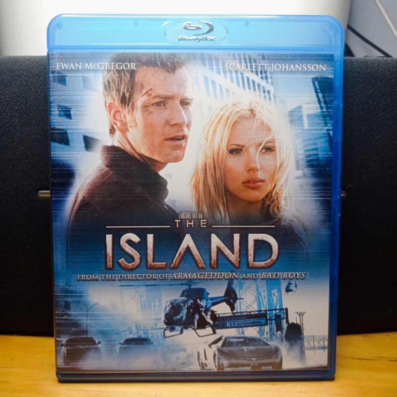 bluray original film the island teks Indonesia Scarlett Johansson