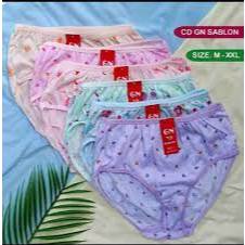 3PCS CD GOLDEN NICK wanita motif bunga golden nick 937 SABLON