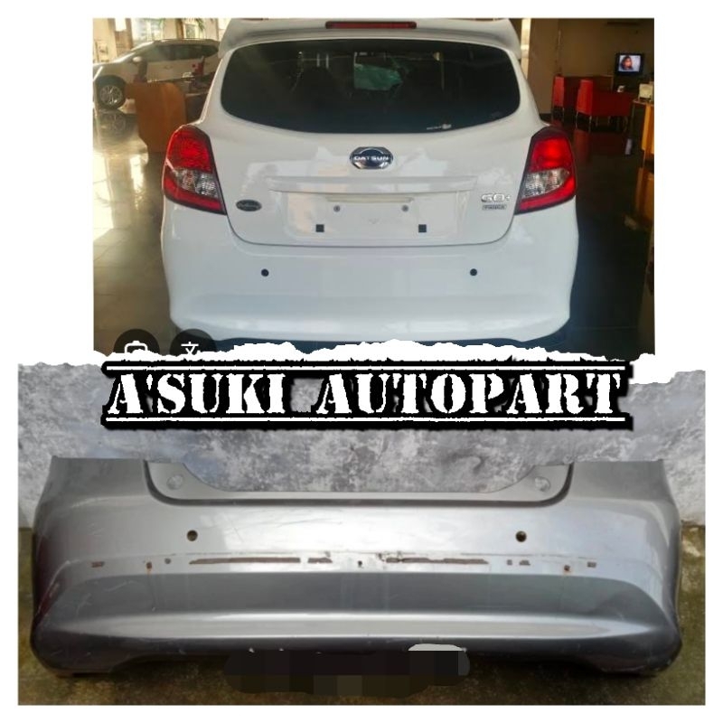 bumper bemper belakang datsun go