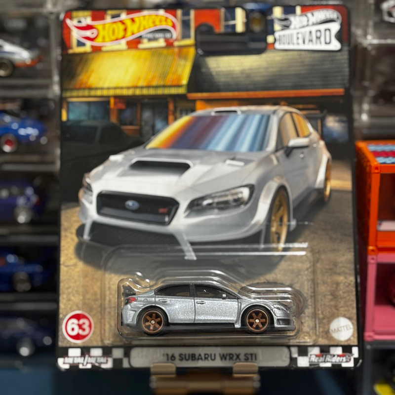 Hot Wheels Premium 16 Subaru WRX STI [International Card] | HW Boulevard | HOTWHEELS