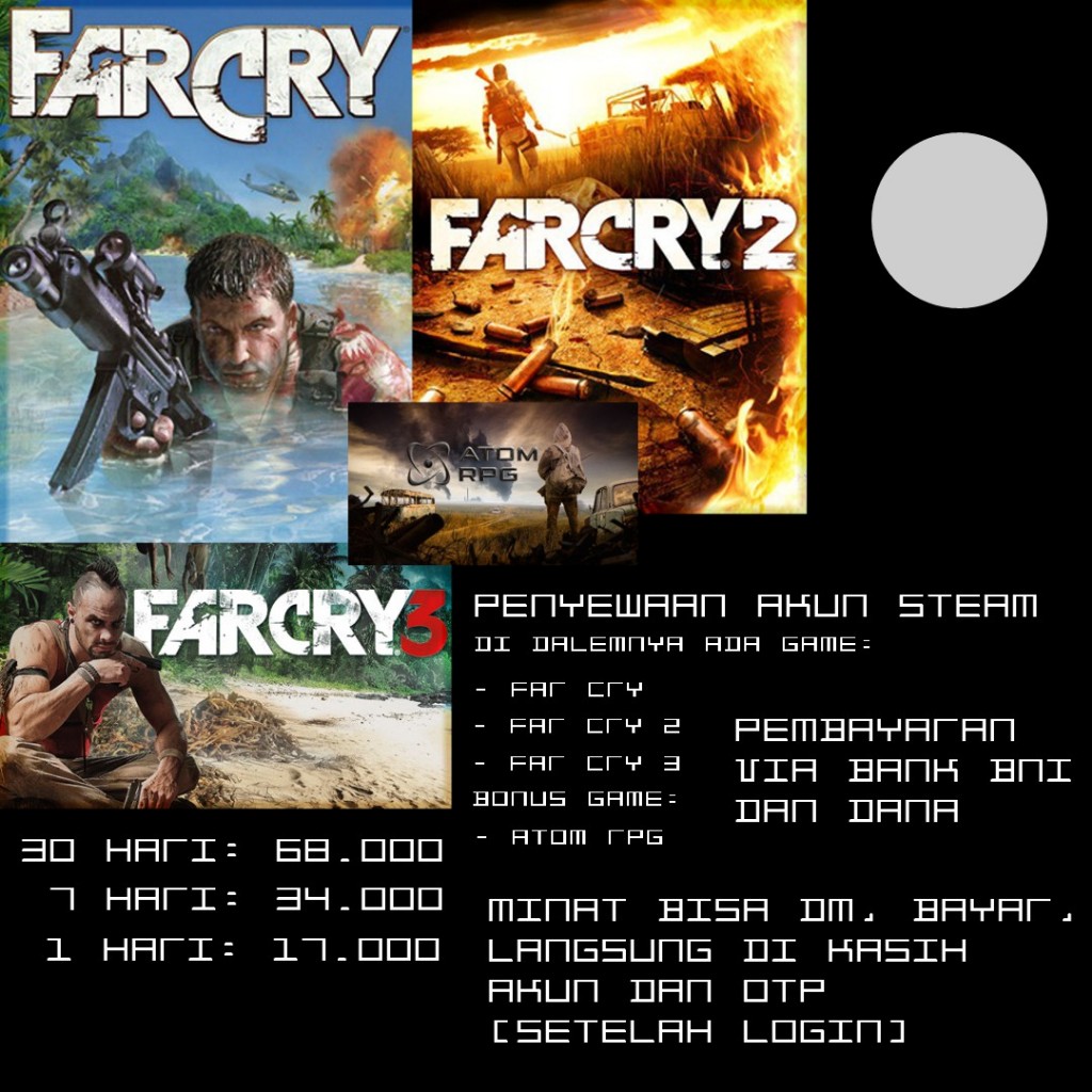 Penyewaan akun steam 1 minggu