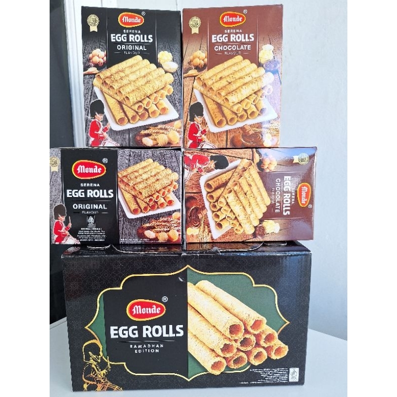 

Monde Egg Roll Ramadhan Edition Hampers Lebaran 1Karton isi 4Box