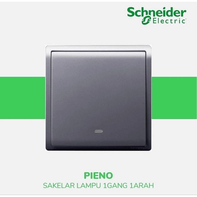 Schneider Saklar Lampu 1 Gang pieno