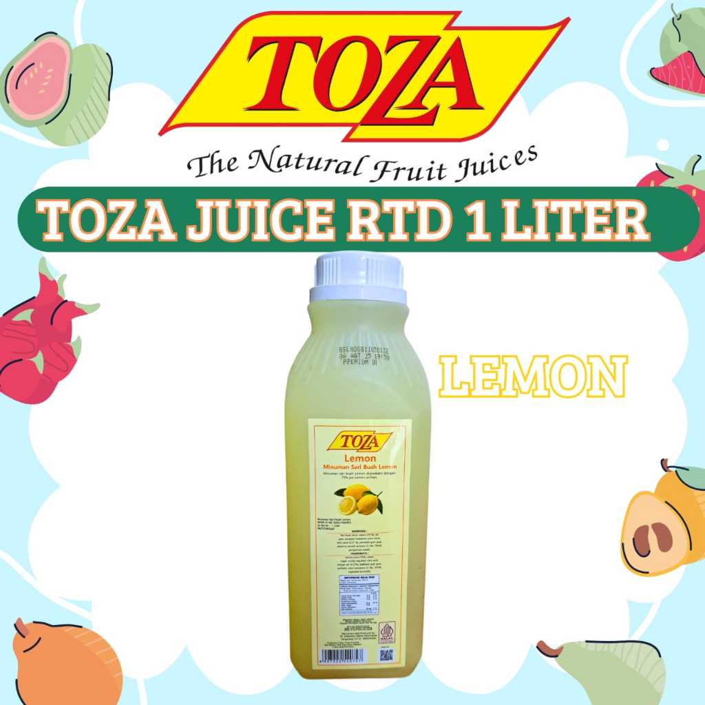 

Toza Juice Lemon 1 Liter/TOZA JUS LEMON 1000ml (RTD)