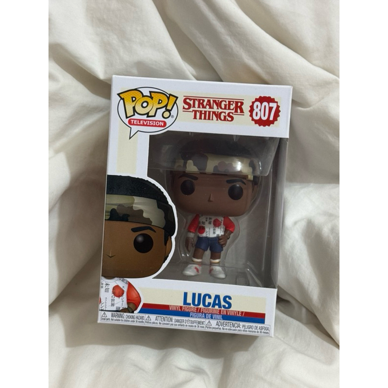 Funko POP Television Stranger Things Season 3 - Lucas Sinclair #807 ORIGINAL