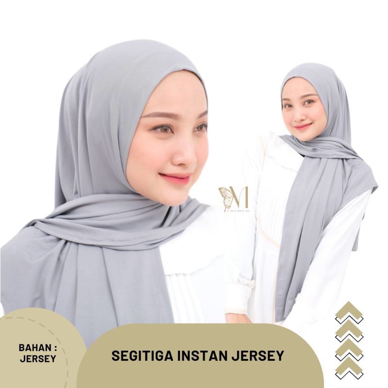JILBAB SEGITIGA INSTAN JERSEY / SEGITIGA INSTAN / JILBAB JERSEY
