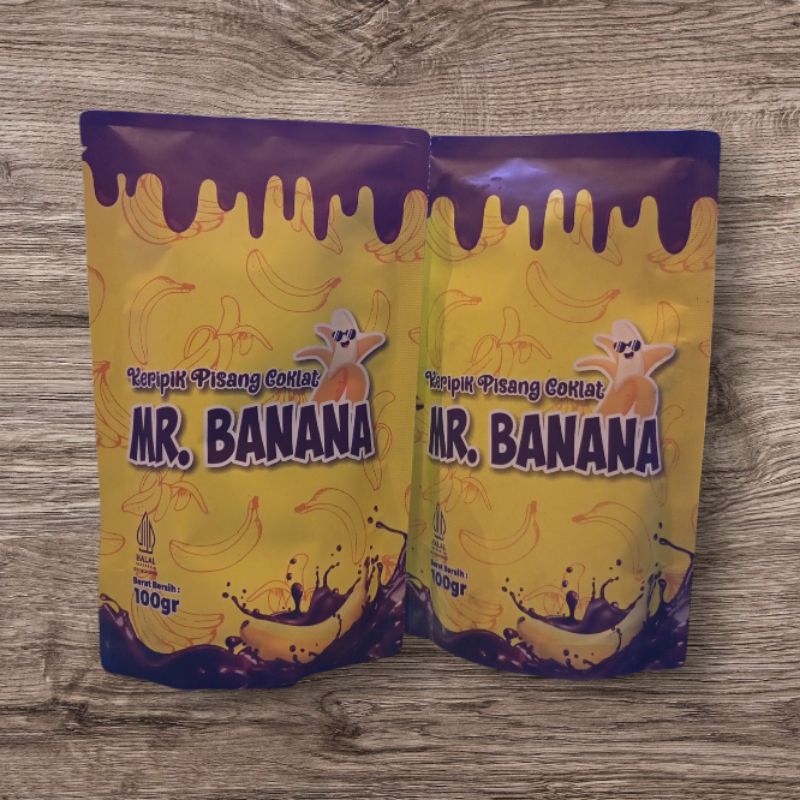 

Keripik Pisang Coklat Mr. Banana 100gr