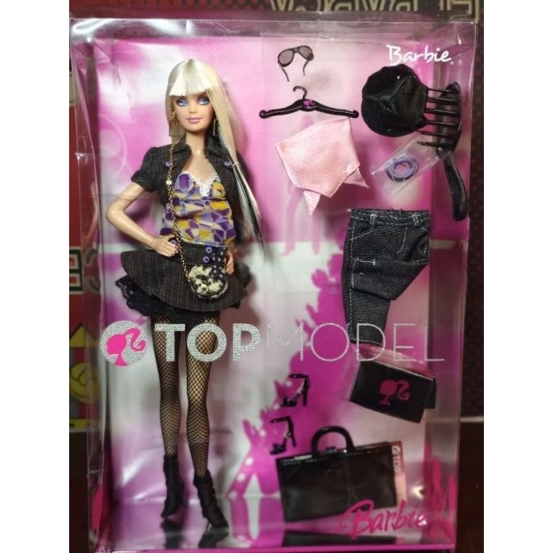 barbie top model mackie blonde platinum rare collection (ready stock)