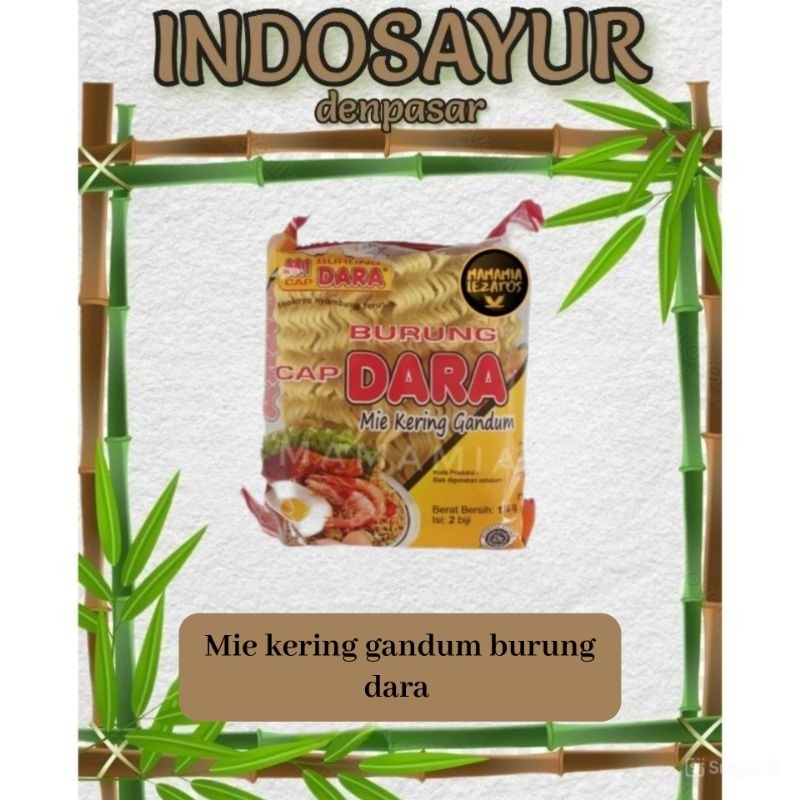 

Mie kering gandum Burung dara 136g _ INDOSAYUR