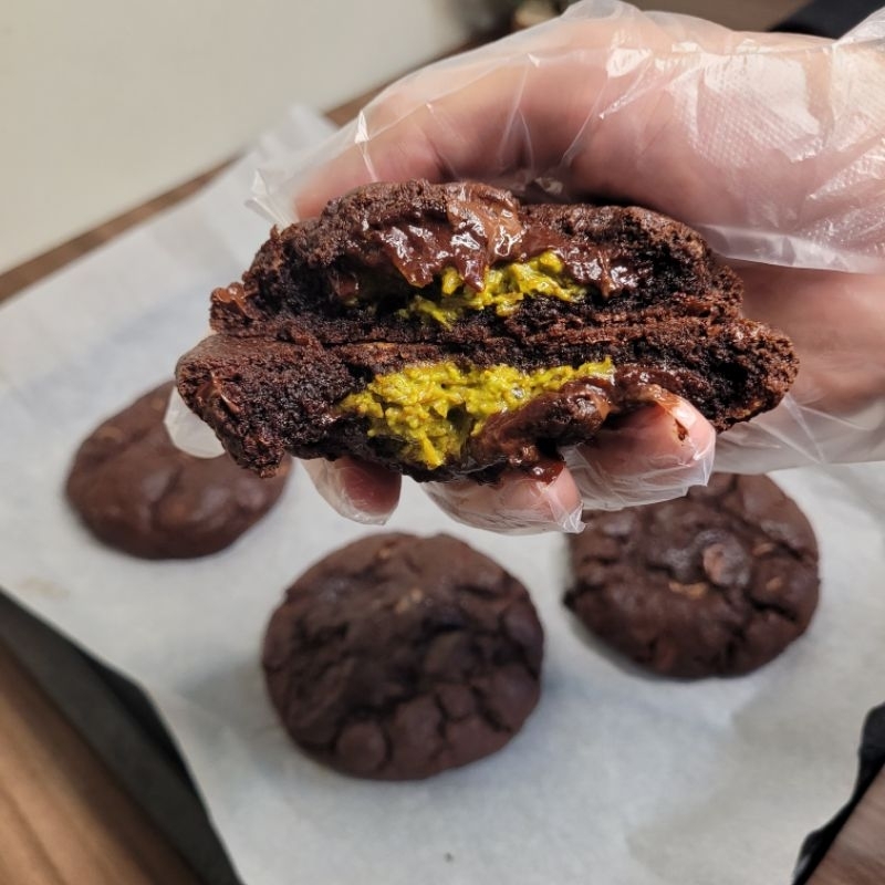 

DUBAI CHOCOLATE COOKIES | D'Cakelicious_dps