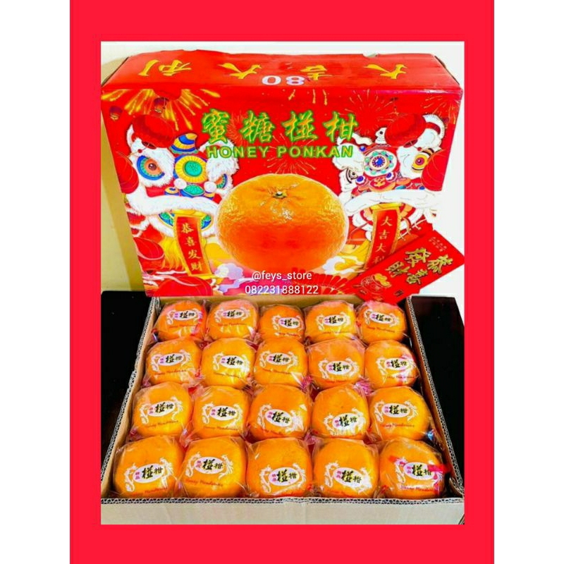 

buah jeruk super ponkam isi 40, Gift Box IMLEK