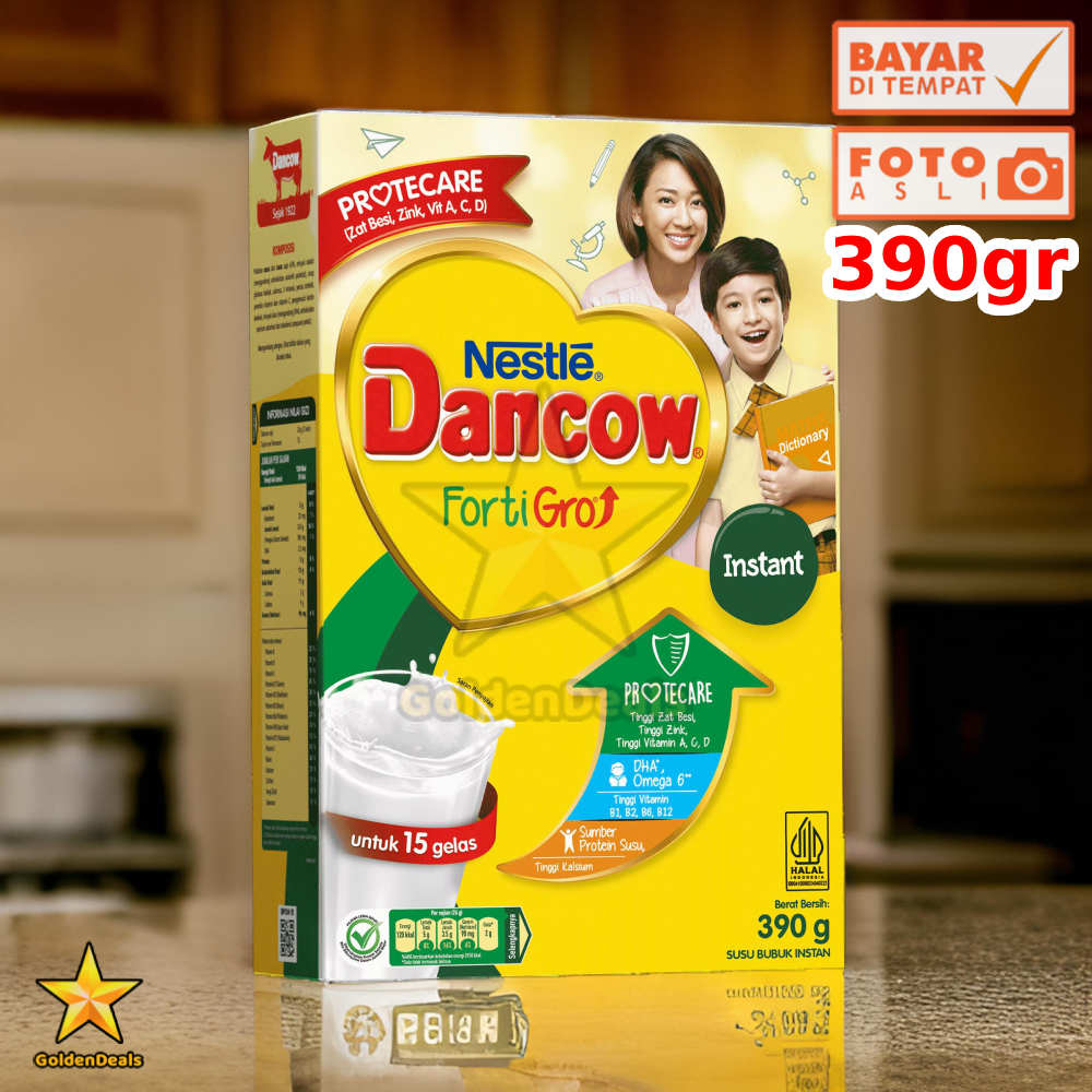 

[390 Gram] Susu DANCOW FortiGro Instant 390 gr