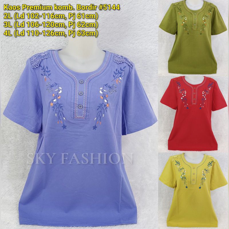 BLOUSE KATUN BORDIR IMPORT