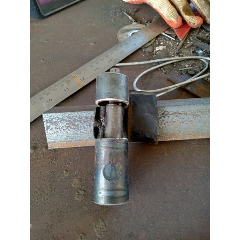 Klem Putar Kunci Otomatis Pipa Egrek Sawit Full Besi Original Home Made