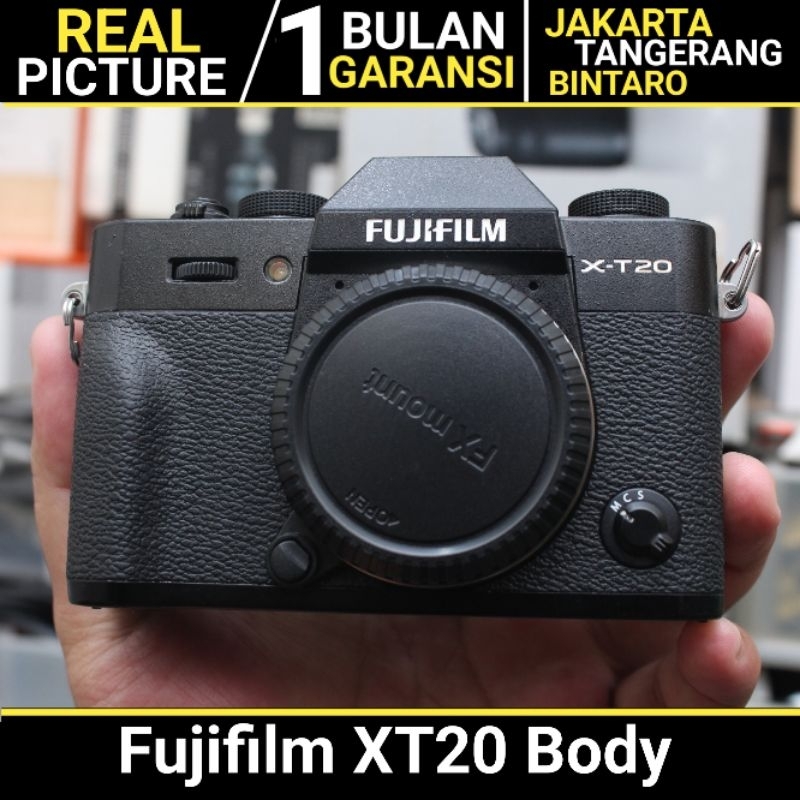 Fujifilm XT20 Body Only BEKAS