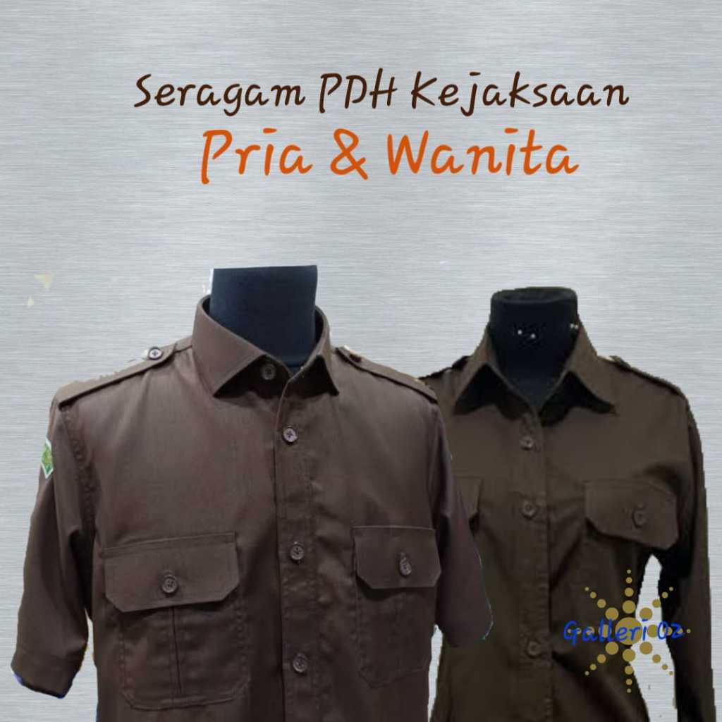 Seragam PDH Kejaksaan Pria dan Wanita / Baju dinas PDH Kejaksaan