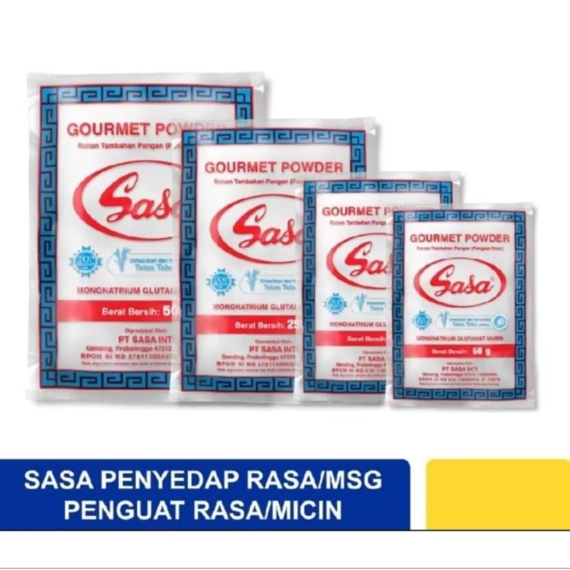 

SASA 100, 250, 500g Penyedap rasa / Sasa Micin + Free Gift Random