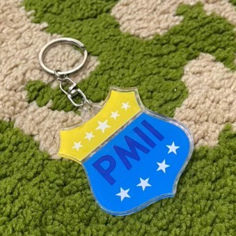 Ganci PMII Gantungan Kunci PMII Murah Ganci PMII Akrilik