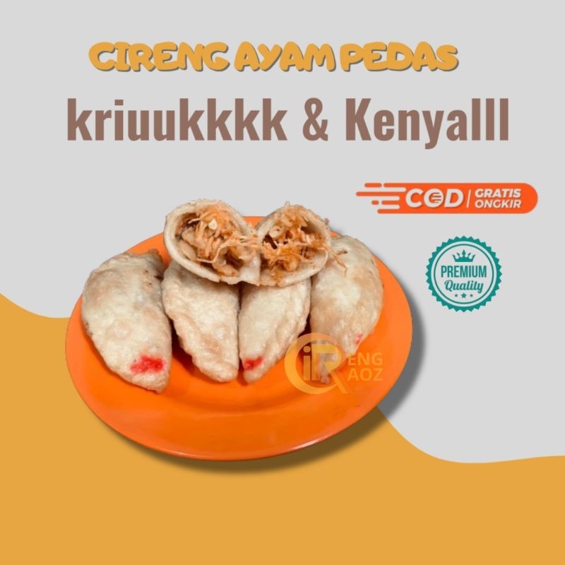 

Raoz Cireng Isi Ayam Suwir Pedas