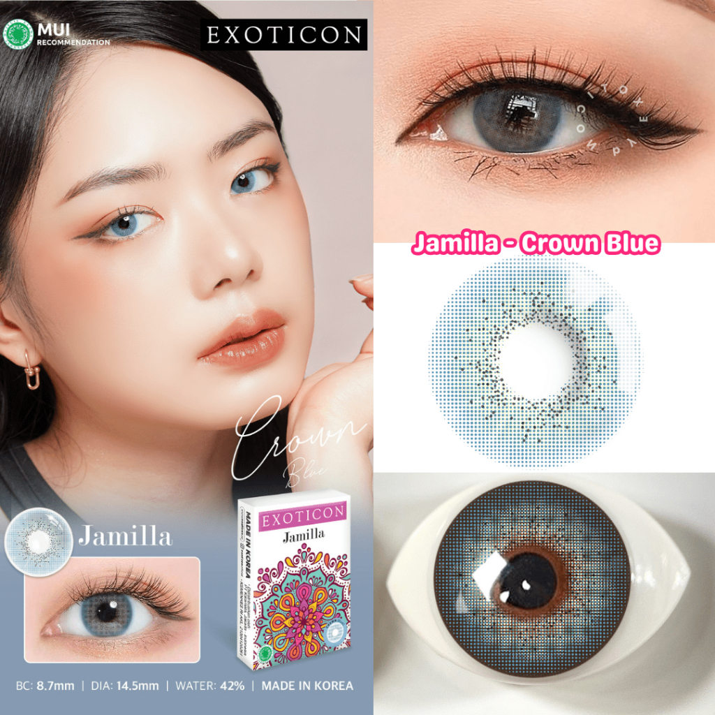 Exoticon Softlens Jamilla ( Treasure | Snow  |  Crown |  Empire )