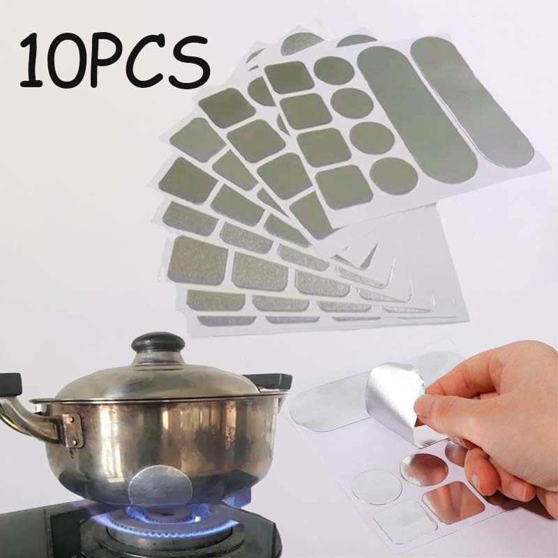 10pcs Alat Tambal Panci Bocor Lem Tambal Panci Bocor Penambal Panci Lem Panci Bocor Pelekat Penambal