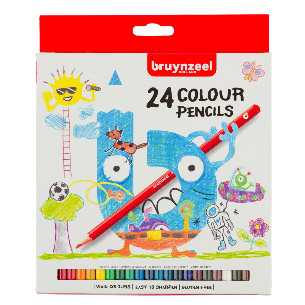 

Bruynzeel Colour Pencil Cardboard | 24 colours